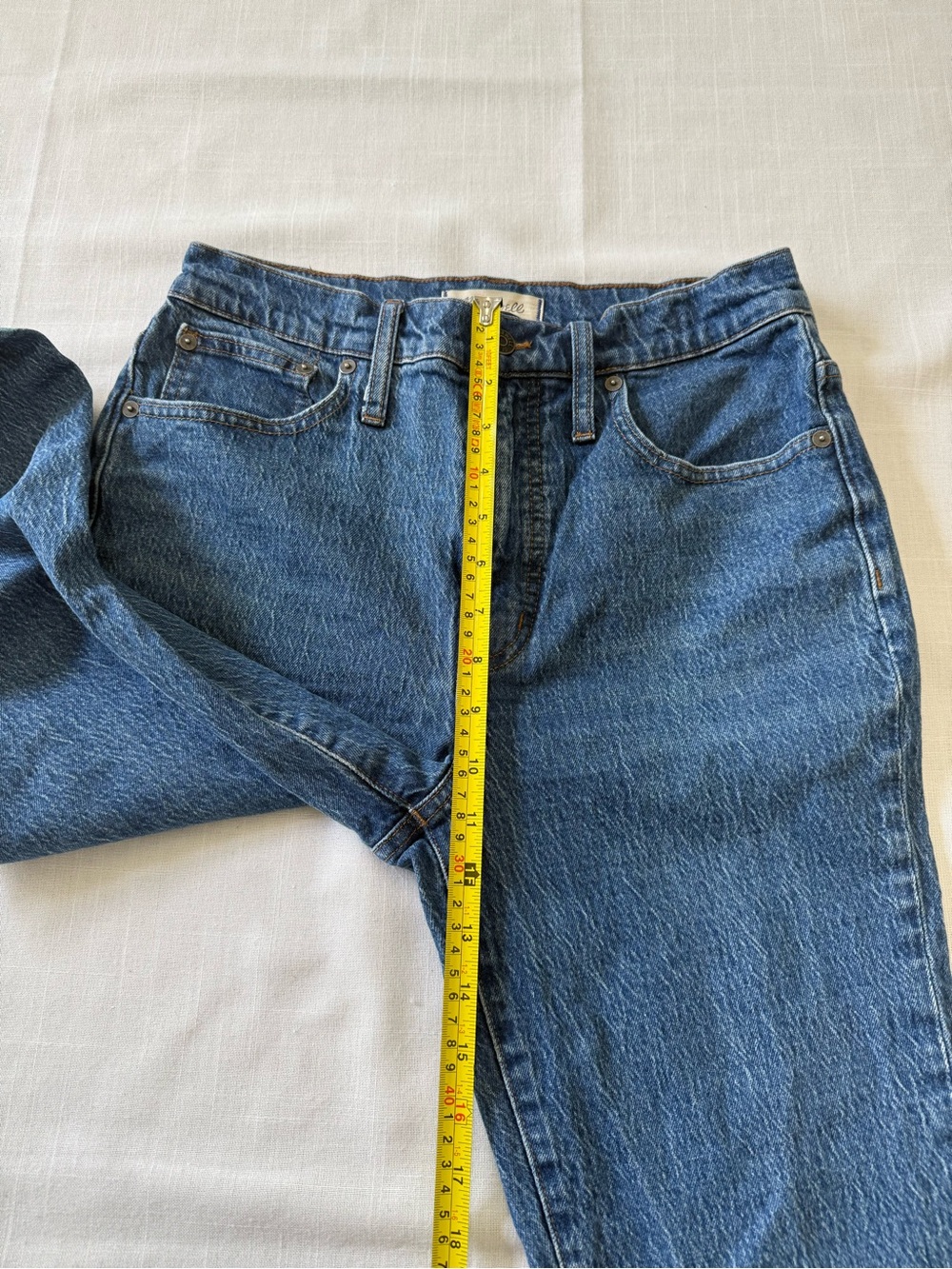 Madewell Blue The Perfect Vintage Jeans Size 28 - Picture 5 of 9